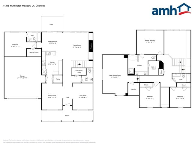11318 Huntington Meadow Ln in Charlotte, NC - Foto de edificio - Building Photo