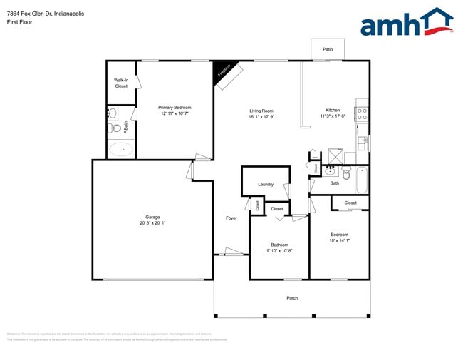 7864 Fox Glen Dr in Indianapolis, IN - Building Photo - Building Photo