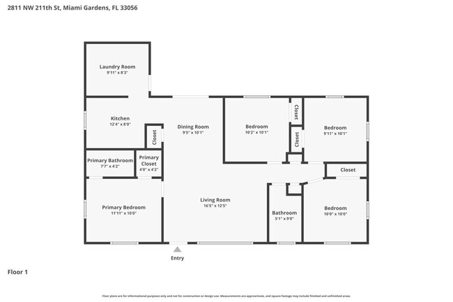 2811 NW 211th St in Miami Gardens, FL - Building Photo - Building Photo