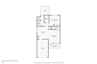 1208 Cottonwood Dr in Clarksville, TN - Foto de edificio - Building Photo