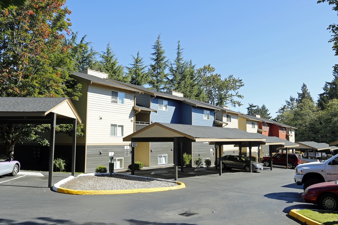 Homestead Apartments in Federal Way, WA - Building Photo