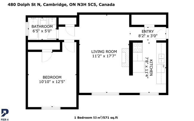 480 Dolph Street N in Cambridge, ON - Building Photo - Floor Plan
