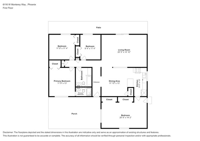 6116 W Monterey Way in Phoenix, AZ - Building Photo - Building Photo
