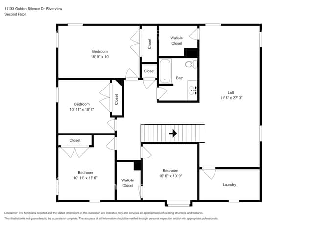 11133 Golden Silence Dr, Unit 7250-01 in Riverview, FL - Building Photo - Building Photo
