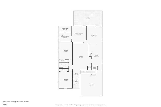 15259 Bareback Dr in Jacksonville, FL - Foto de edificio - Building Photo