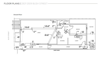 2307-2309 Bush St in San Francisco, CA - Building Photo - Floor Plan