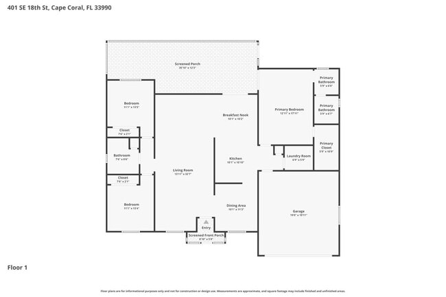 401 SE 18th St in Cape Coral, FL - Foto de edificio - Building Photo