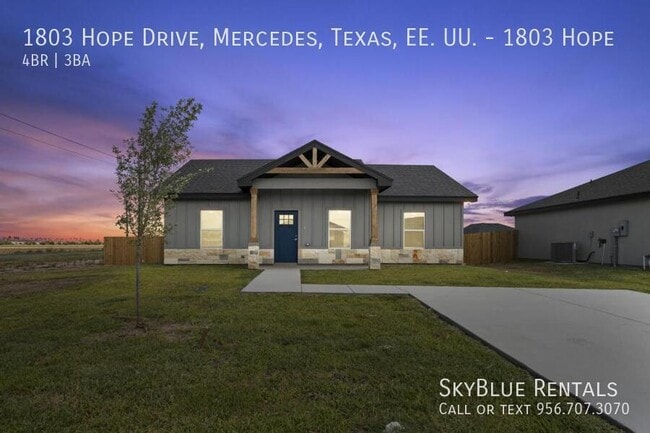 property at 1803 Hope Dr
