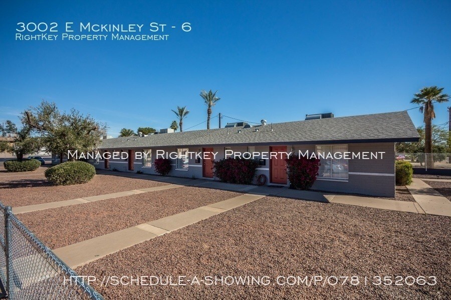 3002 E McKinley St-Unit -6 in Phoenix, AZ - Foto de edificio