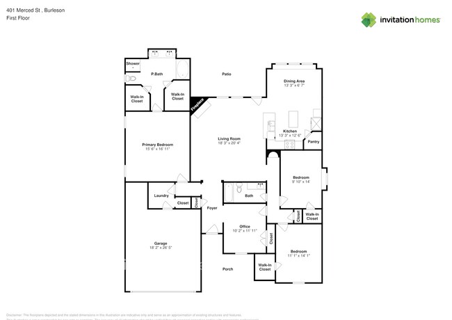 401 Merced St in Burleson, TX - Foto de edificio - Building Photo