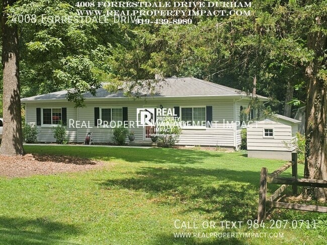 4008 Forrestdale Dr in Durham, NC - Building Photo - Building Photo