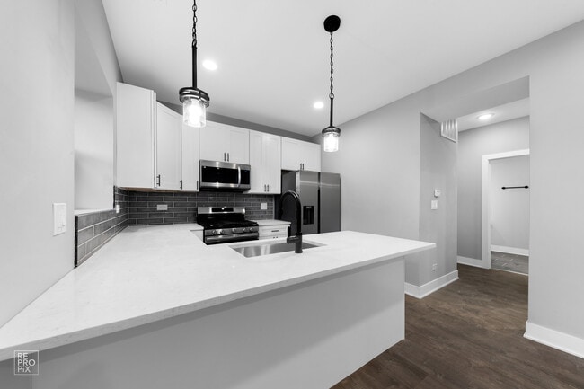 1407 W Flournoy St, Unit 2 in Chicago, IL - Building Photo - Building Photo