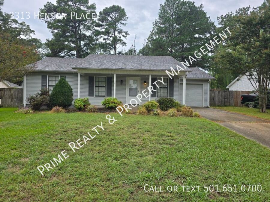 3313 Henson Pl in Bryant, AR - Foto de edificio