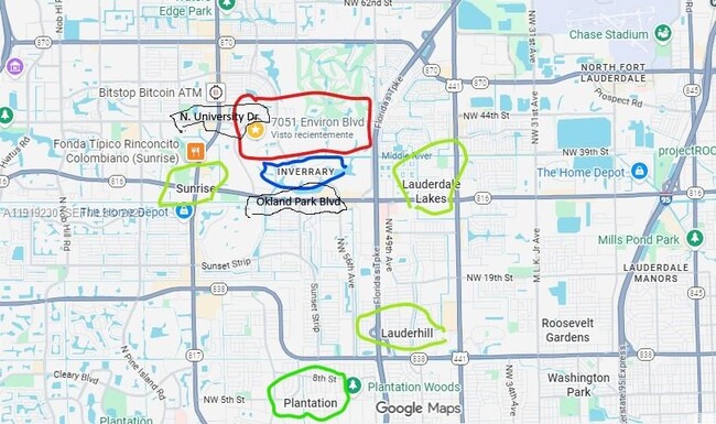 7051 Environ Blvd in Lauderhill, FL - Building Photo - Building Photo