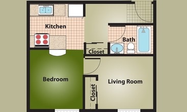Berwick Apartments in Cambridge, OH - Building Photo - Floor Plan