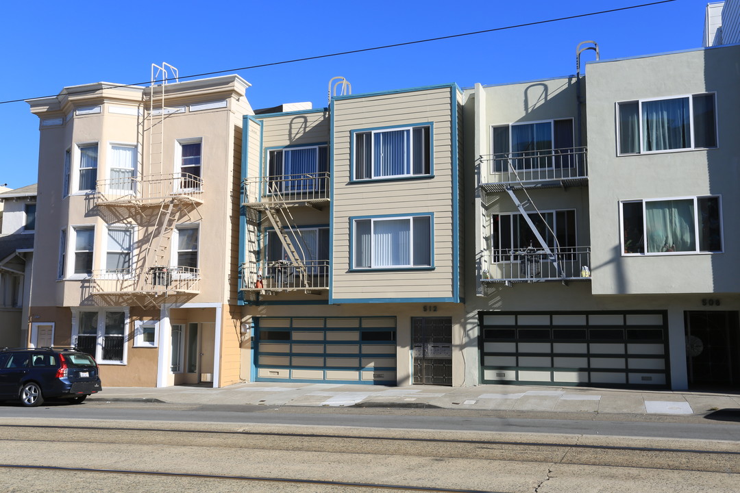 512 Judah St in San Francisco, CA - Building Photo