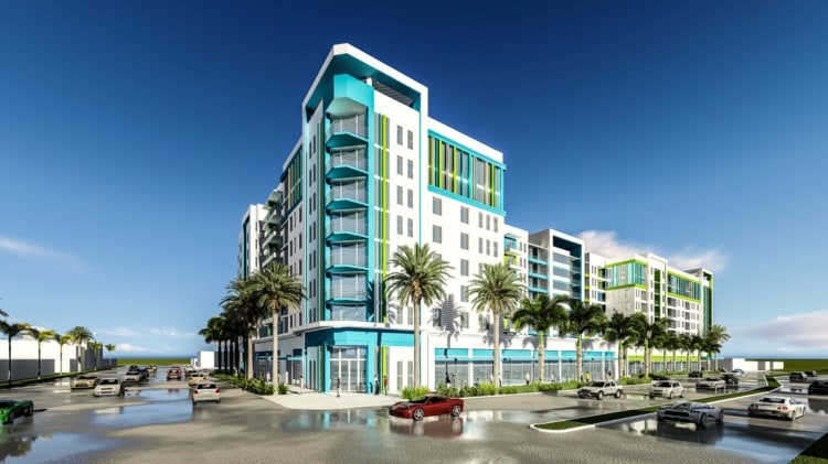 Soleste SeaSide in Dania Beach, FL - Foto de edificio