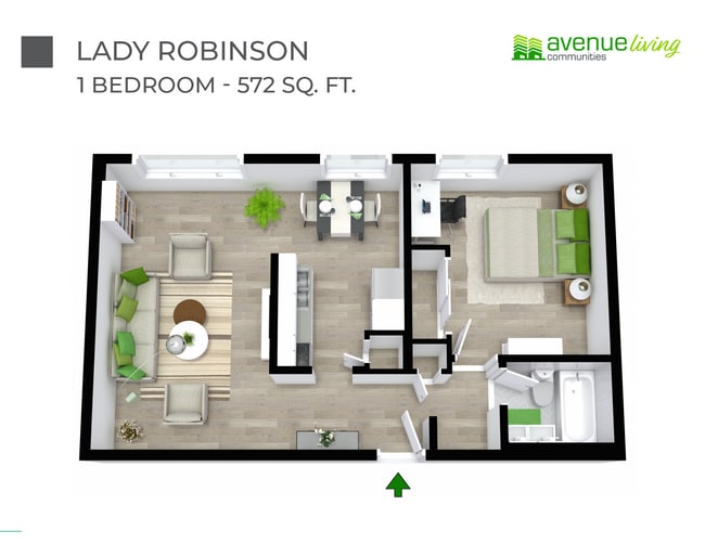 Lady Robinson Apartments in Regina, SK - Building Photo - Floor Plan
