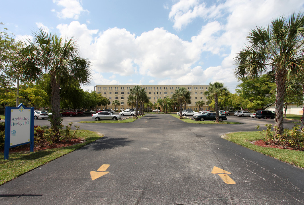 Archbishop Hurley Hall in Hallandale Beach, FL - Building Photo