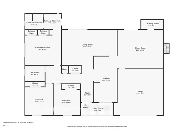 3635 W Ironwood Dr in Phoenix, AZ - Foto de edificio - Building Photo