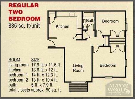 Alton Woods Apartments in Concord, NH - Building Photo - Floor Plan