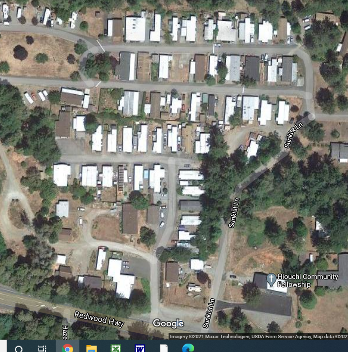 Madrone Mobile Home Park in Crescent City, CA - Building Photo