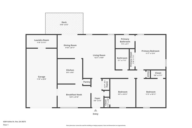 6269 Valdez Dr in Rex, GA - Building Photo - Building Photo