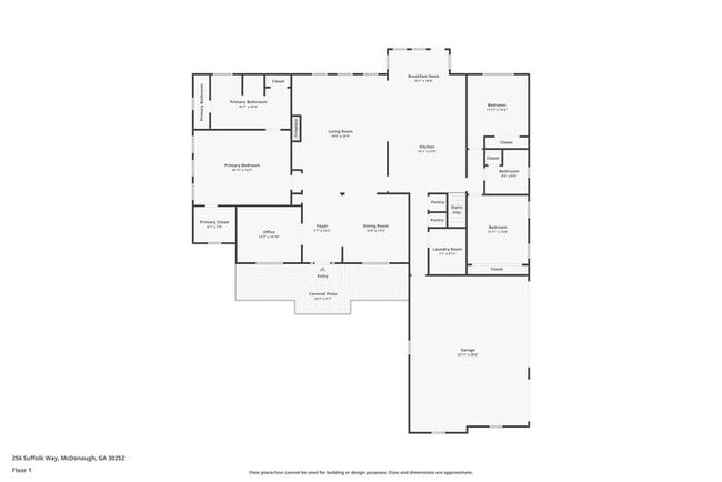 256 Suffolk Way in Mcdonough, GA - Foto de edificio - Building Photo