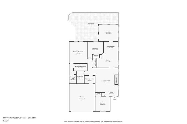 1740 Feather Reed Ln in Greenwood, IN - Building Photo - Building Photo