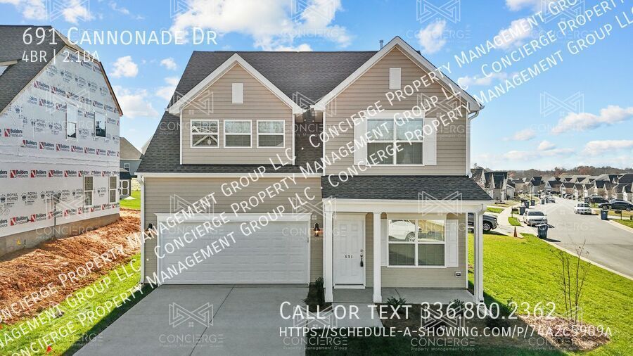 691 Cannonade Dr in Whitsett, NC - Building Photo