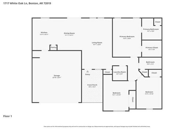 1717 White Oak Ln in Benton, AR - Building Photo - Building Photo