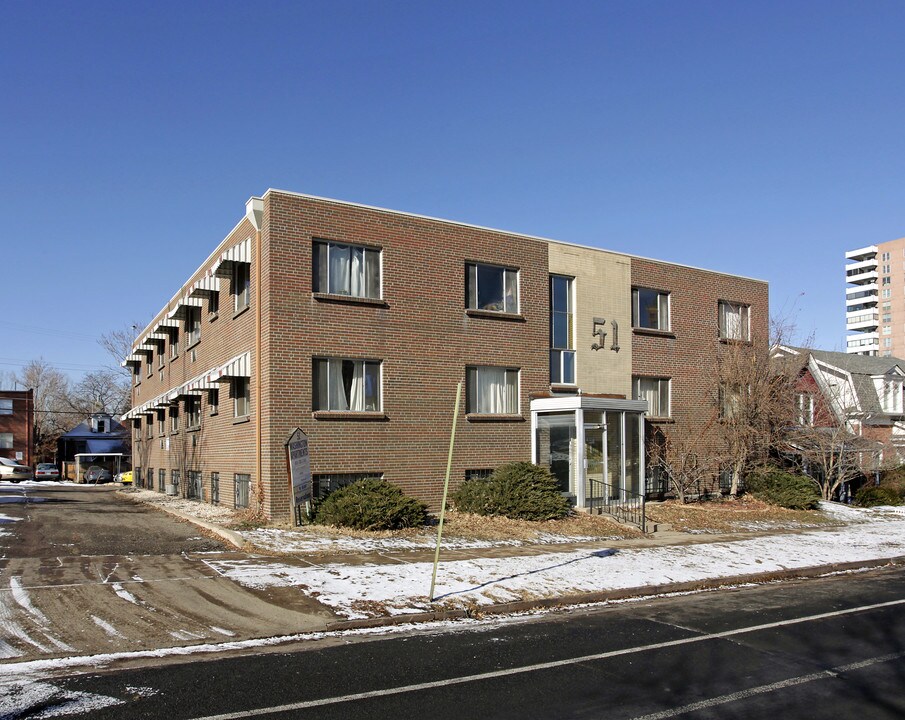 51 Washington St in Denver, CO - Foto de edificio