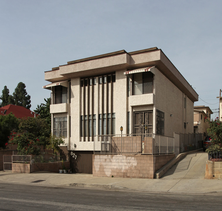 827 Beaudry Ave in Los Angeles, CA - Foto de edificio