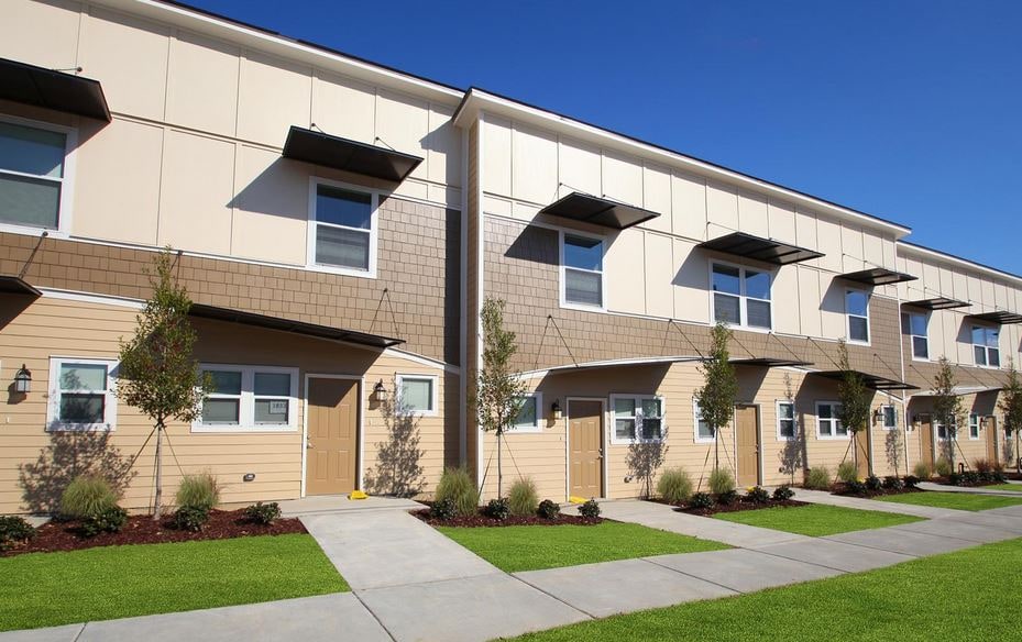 Beltline Townhomes in Baton Rouge, LA - Foto de edificio