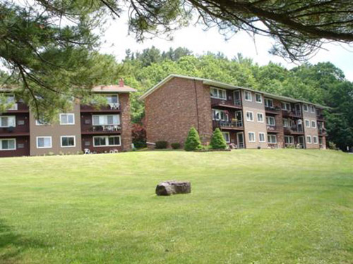 Wood Ridge Apartments in Oneonta, NY - Building Photo