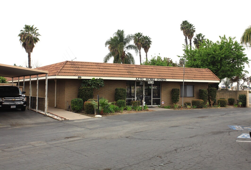 Aztec Mobile Estates in Bellflower, CA - Building Photo