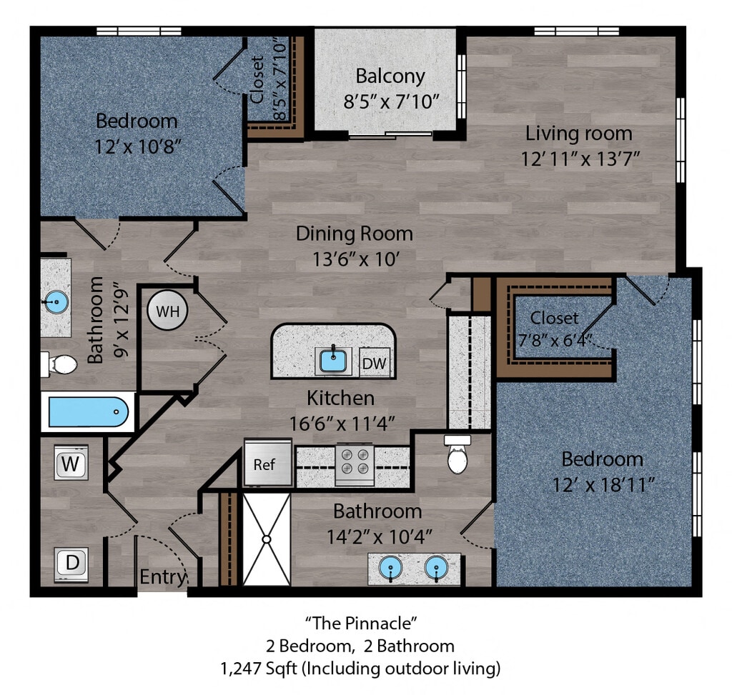 The Flats at Summit Station Apartments in South Park, PA