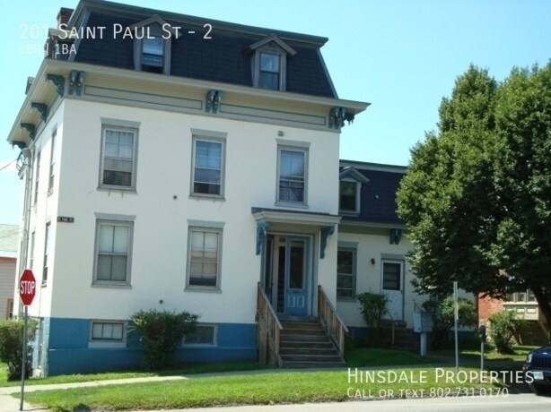 201 St Paul St in Burlington, VT - Building Photo