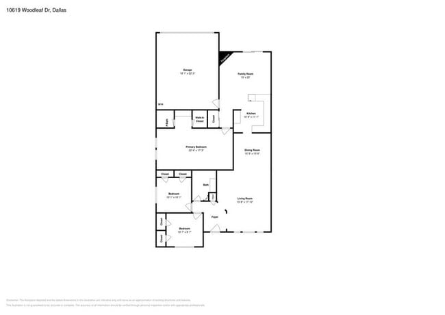 property at 10619 Woodleaf Dr