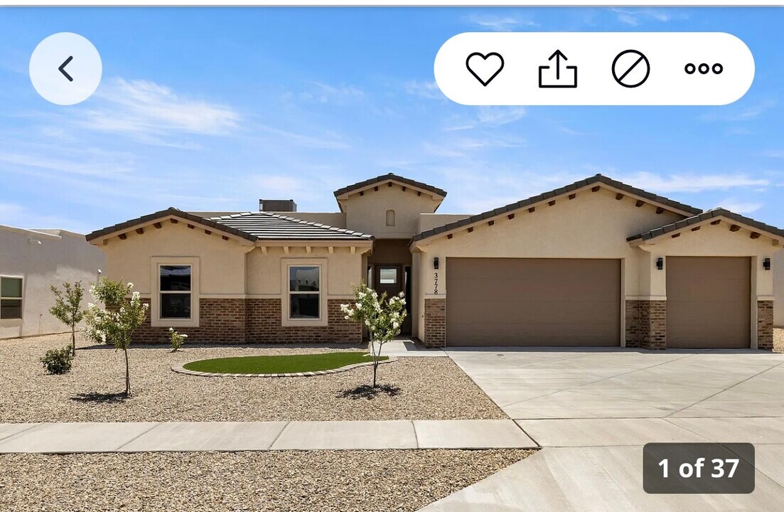 3778 Santa Julia Rd in Las Cruces, NM - Building Photo