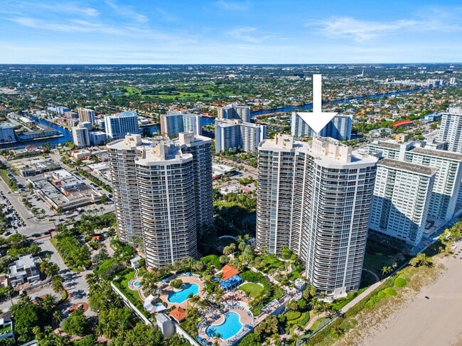 property at 3200 N Ocean Blvd