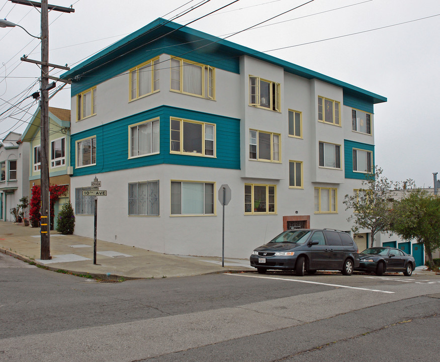 1695 10th Ave in San Francisco, CA - Building Photo