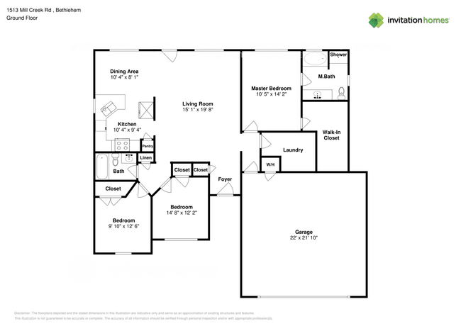 1513 Mill Creek Rd in Bethlehem, GA - Building Photo - Building Photo