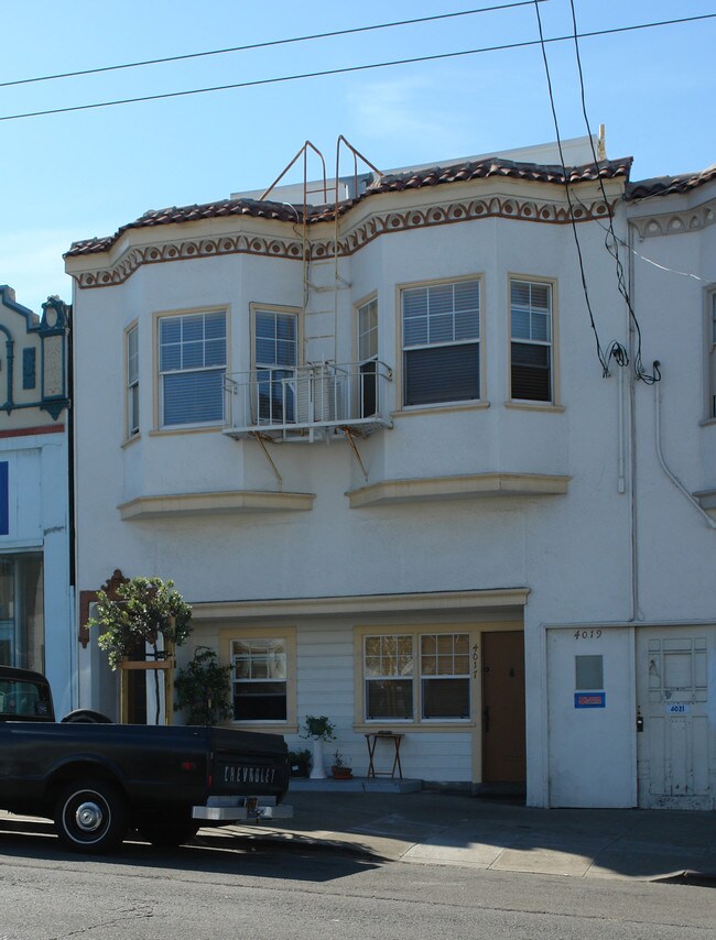 4015 Balboa St in San Francisco, CA - Foto de edificio - Building Photo