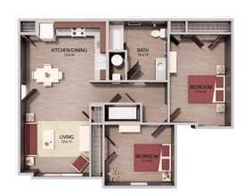 Pender Crossing in Wilson, NC - Building Photo - Floor Plan