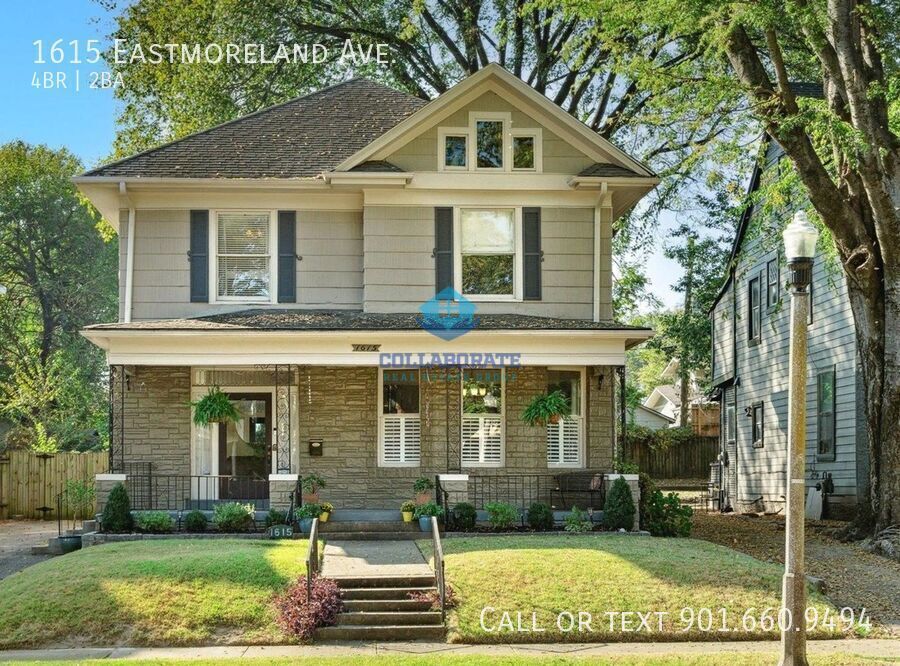 1615 Eastmoreland Ave in Memphis, TN - Foto de edificio