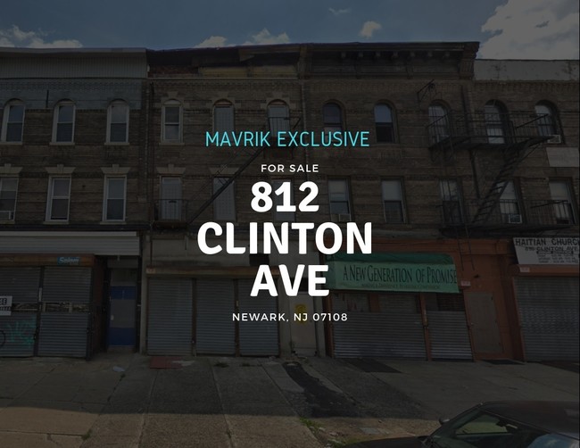 812 Clinton Ave in Newark, NJ - Foto de edificio - Other