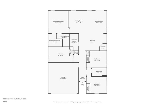 10005 Geese Trail Cir in Sun City Center, FL - Building Photo - Building Photo