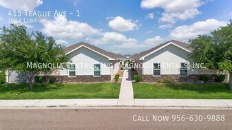 415 Teague Ave, Unit 1 in Edinburg, TX - Building Photo