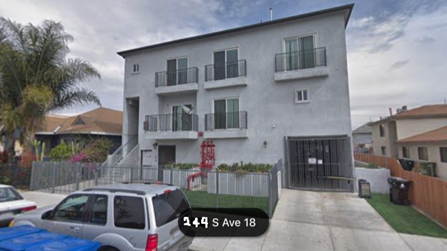 244 S Avenue 18 in Los Angeles, CA - Foto de edificio